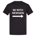 IM WITH NEWGEN T-Shirt / Black