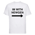 IM WITH NEWGEN T-Shirt / White